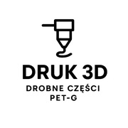 Druk 3D na zamówienie – drobne części PET-G – zaczepy, klipsy, uchwyty