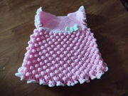 Sukienka handmade dla dziewczynki 6-12 miesięcy 