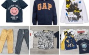 Paka 110/116 bluza GAP t-shirty H&M cekiny spodnie