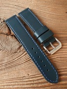 Pasek do zegarka 22 mm ręcznie robiony skóra naturalna handmade 