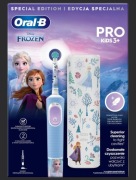 Oral-B Pro Kids Kraina Lodu szczoteczka elektryczna + etui dla dzieci 3+
