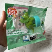 Pieczątka dinozaur lidlozaur Triceratops figurka