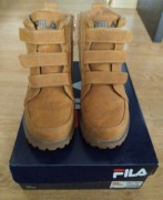 Buty zimowe trzewiki chłopięce Fila s.idealny r.38