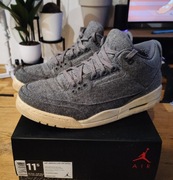 Buty AIR JORDAN III WOOL Roz. 45,5 US 11.5 OKAZJA
