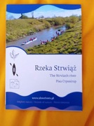 Rzeka Strwiąż mapa kajakowa 
