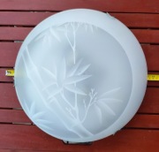 Plafon szkło żarówka 2x duży  gwint