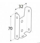 Wspornik belki ud 3 domax okucia ogrodowe
