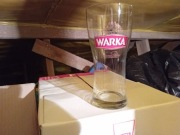 Szklanki do piwa z logo browaru Warka szt.36.