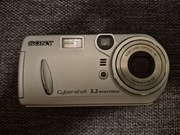 Aparat Fotograficzny Sony Cyber-Shot 3.2 Mpx. Nowy + Karty Pamięci