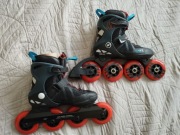 Łyżworolki K2 Vo2 S 90 M r 36,5 23cm rolki speed x-training juniorskie