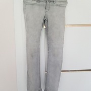 Szare spodnie dżinsowe H&M rozmiar 116 5-6 lat