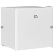 HOMCOM Mini-Lodówka z Zamrażarką 48 x 44 x 49cm, Biały