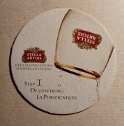 PODSTAWKA POD PIWO  > STELLA ARTOIS <  STEP I stan DBD