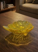 Patera - miska w formie liścia, HSG Ząbkowice - stan idealny.