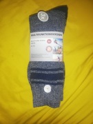 Skarpety robocze wielofunkcyjne 3 pary rozmiar 43, 44, 45, 46 popiel