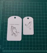 Scrapki Tagi zestaw prymicja Chrzest Św.Super cena