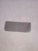 etui pokrowiec futerał materiałowy na okulary szary brilo