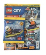 LEGO City Czasopismo - 08/2024 - Policjant i skuter wodny klocki