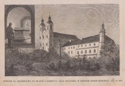 Kraków - 1880r. - Kościół św.Stanisława na Skałce