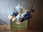 Zestaw Prezentowy - Flower Box Błękitny Uścisk Stitcha