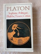 Platon po francusku SOPHISTE, POLITIQUE, PHILEBE, TIMEE, CRITIAS