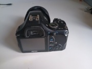 Pentax K-m  z obiektywem Sigma DC 18-200mm