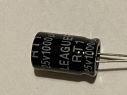 Kondensator 1000uf 25v 105°C 10x17mm
