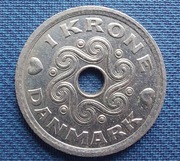 Moneta Dania 1 korona krone 2002