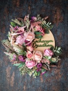 Prezent na Dzień Babci i Dziadka kompozycja 