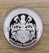 10 ZŁOTYCH 1000 -LECIE WROCŁAWIA,  2000 R 