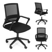 Fotel Gamingowy SUKIDA – NOWY, Czarny, Ergonomiczny