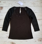 Stylowa Damska Bluzka Bershka L Koronka Rare Nowa !