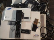 Samsung SGH-X830 retro telefon jeden z najmniejszych z mp3 opakowanie