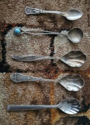 Łyżeczki do cukru posrebrzane Vintage PRL