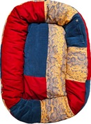 Legowisko dla psa patchwork rozmiar S