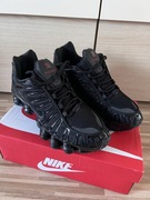 Nike shox całe czarne 42