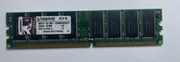 Pamięć RAM Kingston 512MB DDR400 PC3200 KVR400X64C3A/512
