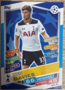 TOPPS MATCH ATTAX UEFA CHAMPIONS LEAGUE 2016/17 KARTA BEN DAVIES
