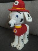 Marshall Psi Patrol maskotka na szydełku