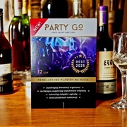 Plastry na kaca PARTY GO Nowość 2025