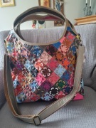 Nowa skórzana kolorowa torebka