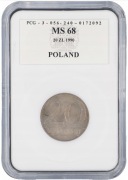 20 ZŁ 1990 GRADING PCG MS63