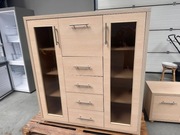 zestaw mebli do salonu, witryna szafka rtv i stolik