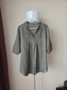 Lniana koszula khaki Part Two len linen 