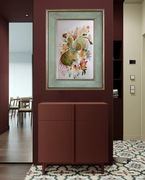 WYKWIT GENIUSZU  Akwarela wodna 100 x 70 ( bez ramy) 