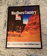 Plakat w ramce 30x40 Marlboro Country Vintage 