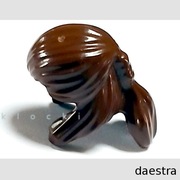 LEGO 30410 WŁOSY Brown figurka sw0027 Qui-Gon Jinn 7161 7204 7101 7171 7121