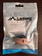 Łącznik keystone gniazdo rj45 FTP KAT5E Lanberg