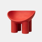 Krzesło Roly Poly Czerwone Plastikowe Trend 2023