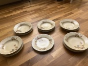 Przedwojenny zestaw obiadowy Huta Franciszka